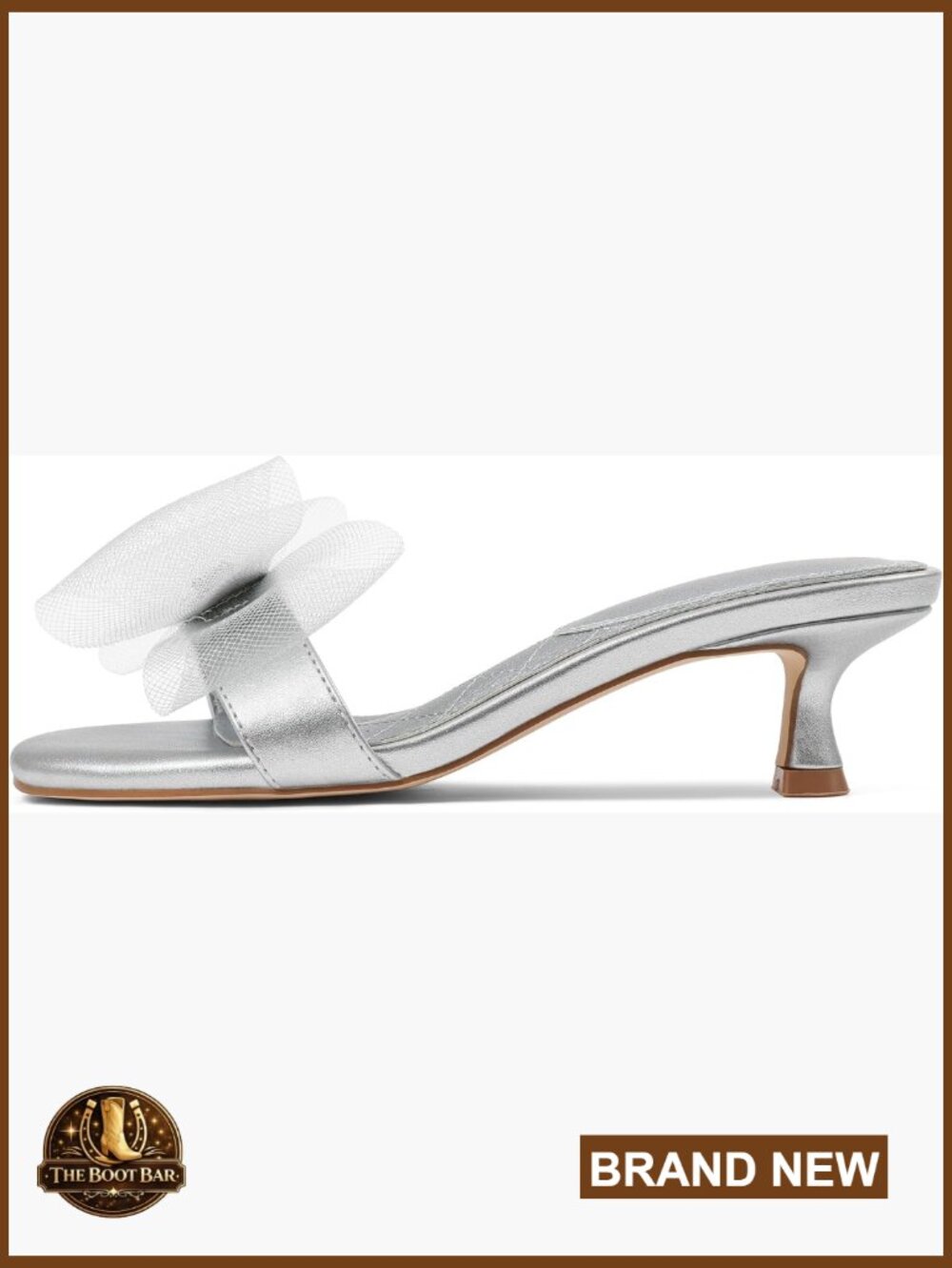 Kitten Heel Open Toe Sandals Low Heels Dress Sandals Wedding Party Shoes - Picture 1 of 7